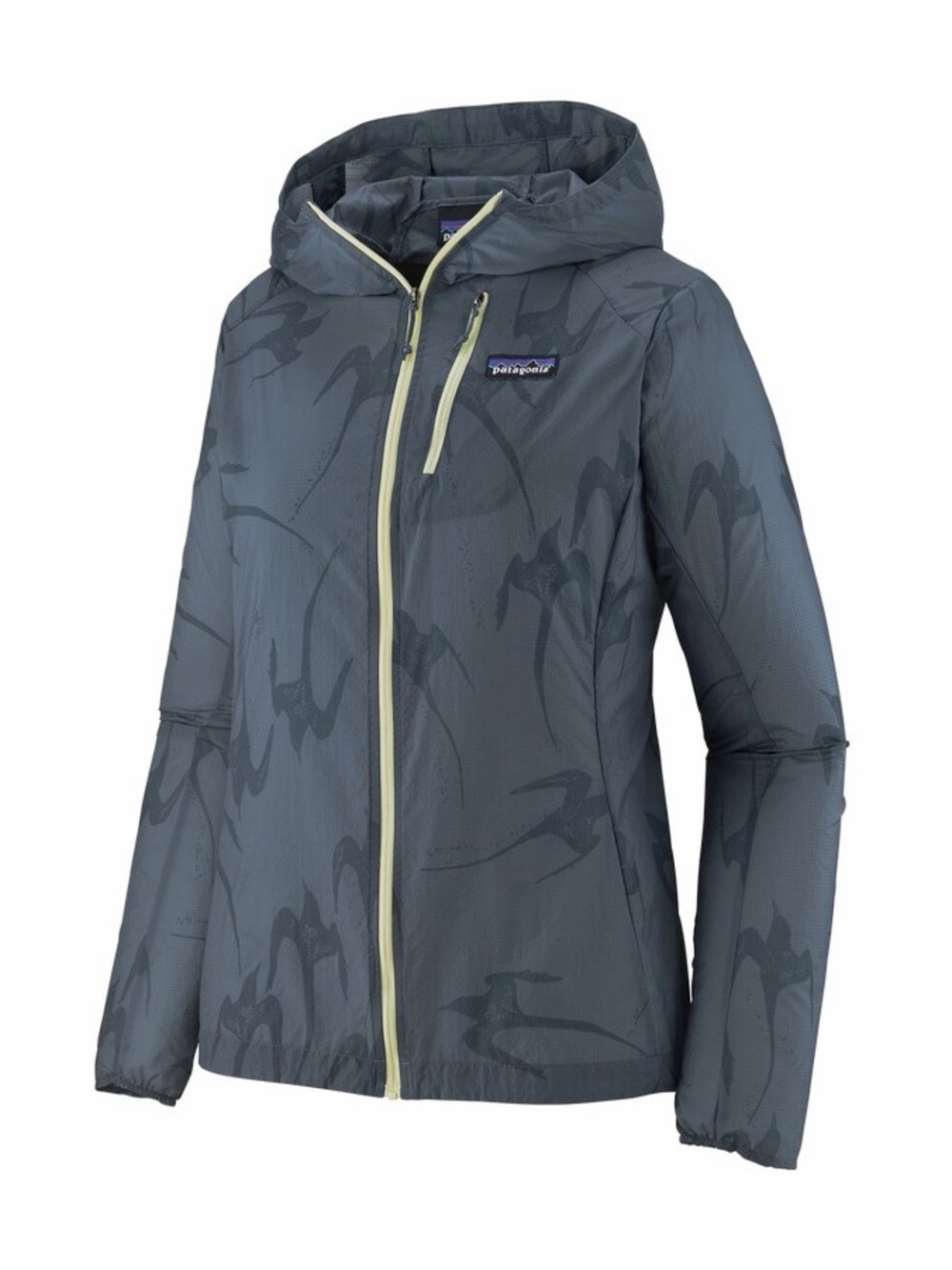 Patagonia Houdini Jacket - Tropical Birds/Plume Gray